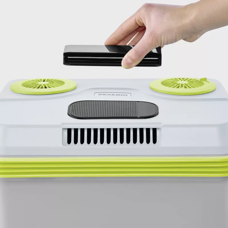 Severin TKB 2925 koelbox 25L elektrisch groen grijs
