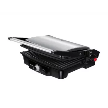 Contactgrill MPM MGR-09M - 2000 W, paninigrill, verstelbare bovenplaat