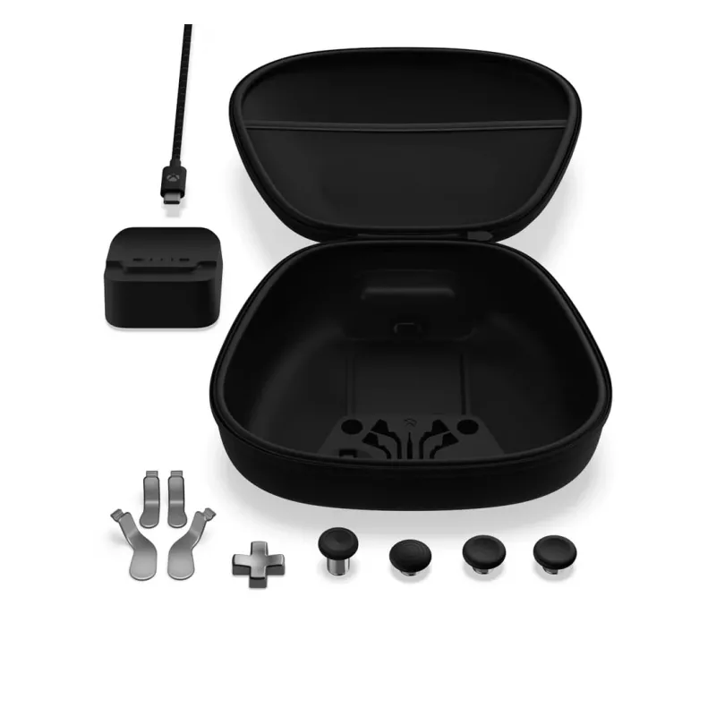 Gaming-controller-opzetstuk Microsoft Xbox Elite Wireless Controller Series 2 Complete Component Pack zwart zilver