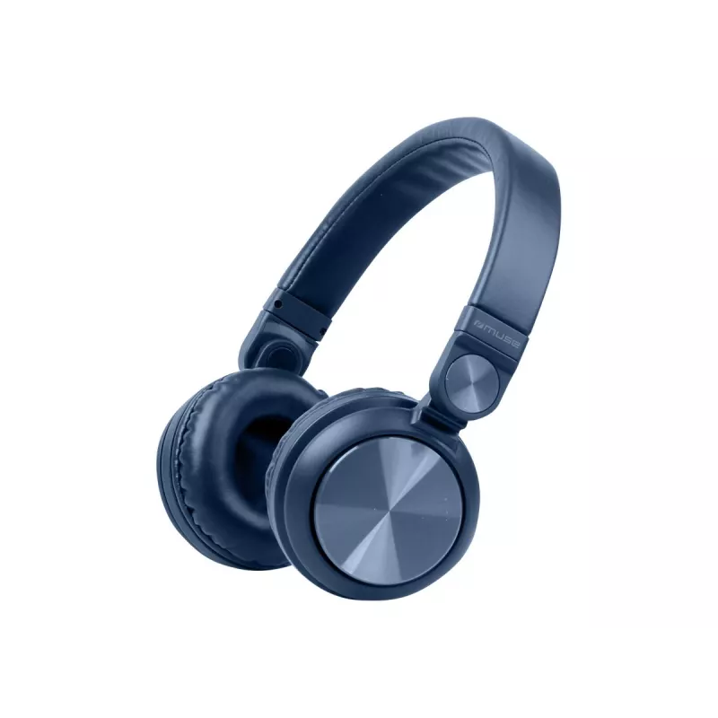 Muse | M-276BTB | draadloos | on-ear | microfoon | draadloos | blauw