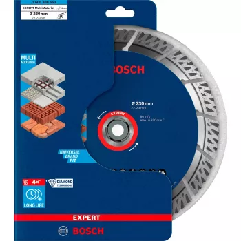 Bosch Expert MultiMaterial diamantdoorslijpschijf, 230 mm, 2608900663