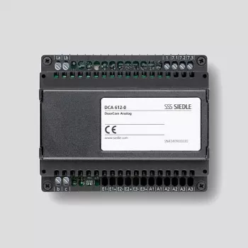 Siedle DCA 612-0 - zwart - Siedle - 100 mA - 0 - 40 °C - CE - 107 mm