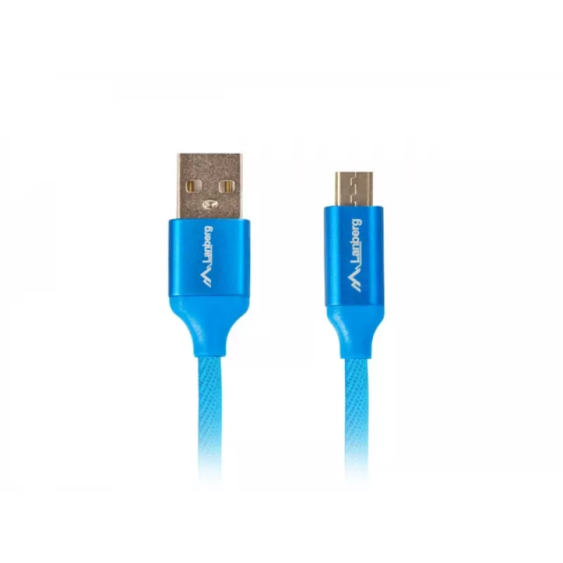 LANBERG kabel USB 2.0 Micro-B (M) - A (M) 1M QC