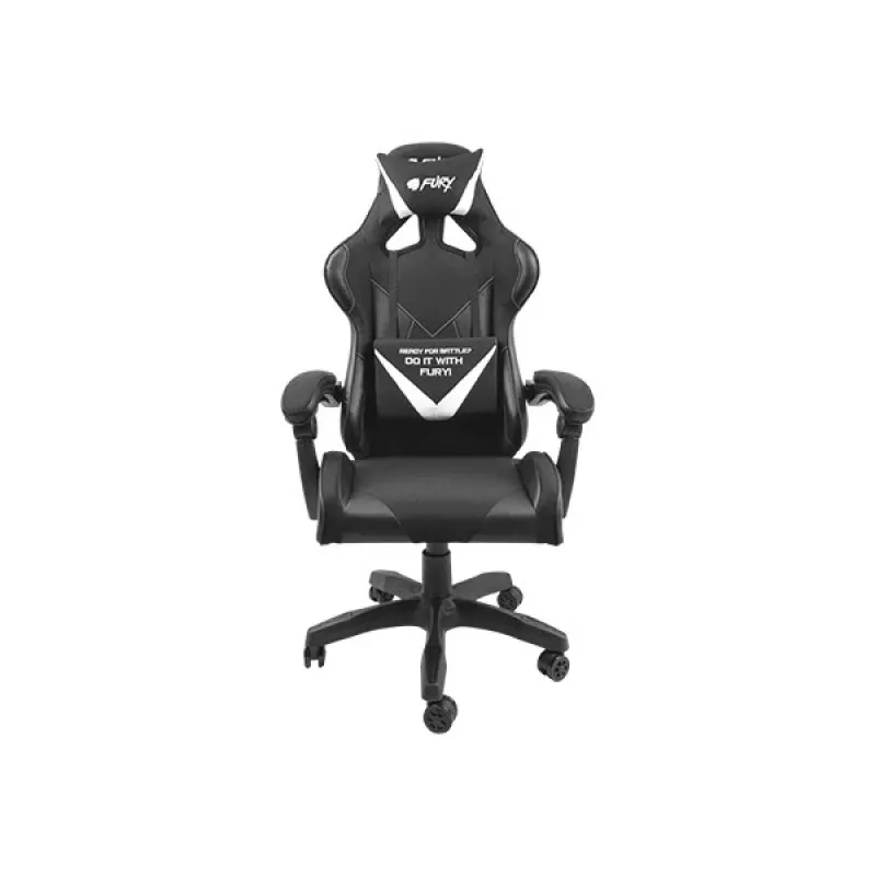 FURY Avenger L universele gamingstoel met gevoerde zitting zwart