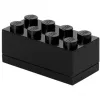 Opbergbox room copenhagen LEGO Mini Box 8 (zwart) — compacte organizer voor kleine onderdelen