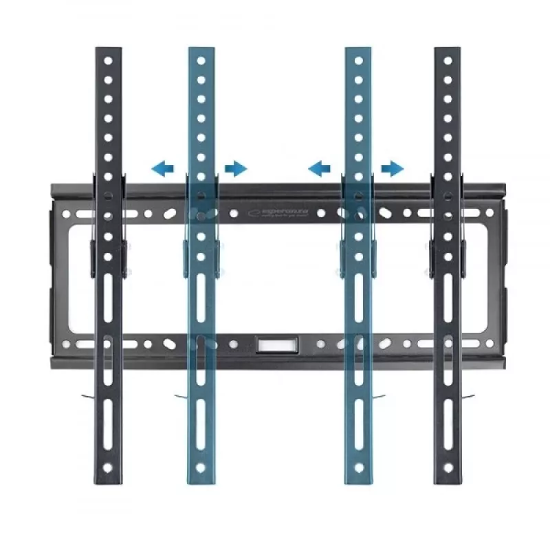 TV-wandhouder Esperanza HYPNOS 177,8 cm 70 inch zwart max. 30 kg