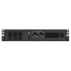 Uninterruptible power supply Infosec X4 600 RM Plus — 0,6 kVA (360 W), 6x Type-F-stopcontacten, LCD, rackmount