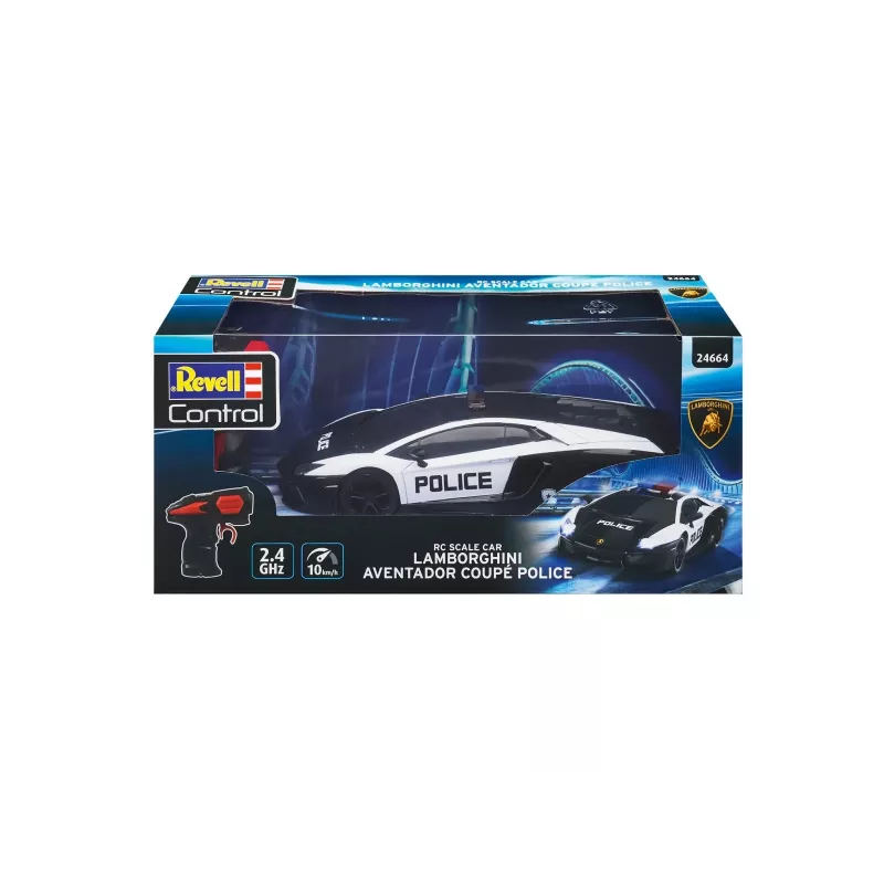 Revell Lamborghini Aventador politie modelbouwpakket