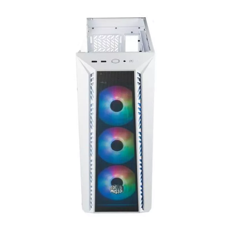 Cooler Master MasterBox 520 - midi-tower - pc - wit - ATX - EATX - micro ATX - Mini-ITX - SSI CEB - acrylonitril-butadieen-styreen (ABS) - staal - gehard glas - multi
