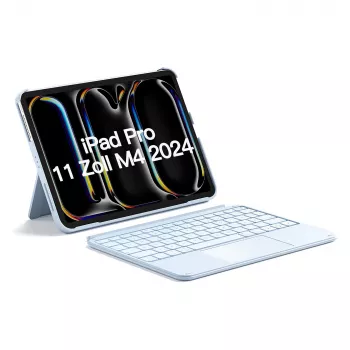 inateck toetsenbord iPad 11 blauw iPad 10e gen. Com. QWERTZ