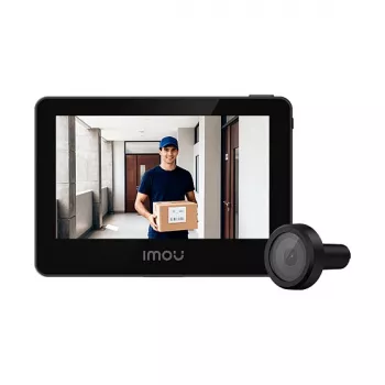 Digitale deurspion IMOU VD1-5M0S — 5 MP CMOS, 125° kijkhoek, 10,9 cm (4,3 inch) display, SD-kaart, Wi‑Fi