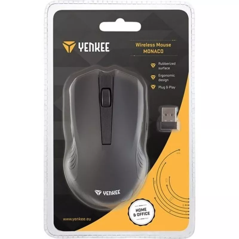 Draadloze muis Yenkee YMS 2015BK 1000dpi