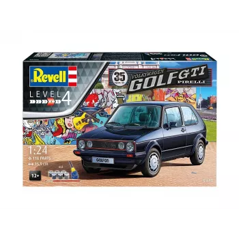 Revell 35 jaar VW Golf 1 GTI Pirelli automodel