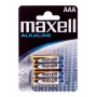 Maxell batterij Alkaline LR-03 AAA 4-pack wegwerpbatterij