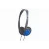 Panasonic RP-HT010E-A zwart/blauwe koptelefoon 1,2 m kabel ultralicht