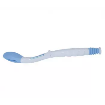 Draagbaar intiemhygiëneapparaat SUNDO 60336 Easywipe — 410 mm, wit, opvouwbaar persoonlijk reinigingsinstrument