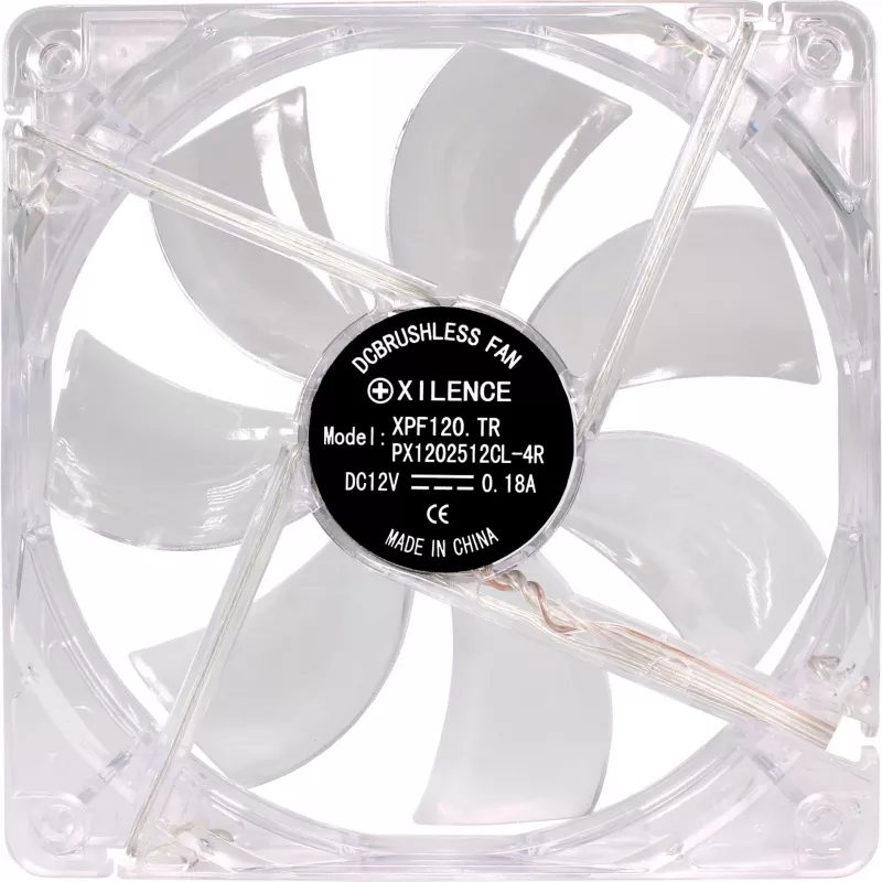 Xilence XF046 120mm rode LED behuizingsventilator