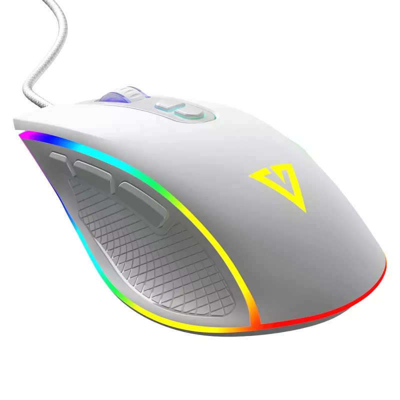 Bedrade optische muis MODECOM Volcano Veles (wit) — model M-MC-VELES-200