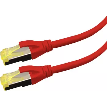Netwerkkabel LOGON APR6A050R Cat6a S/FTP (S-STP) RJ-45 naar RJ-45 5 m rood