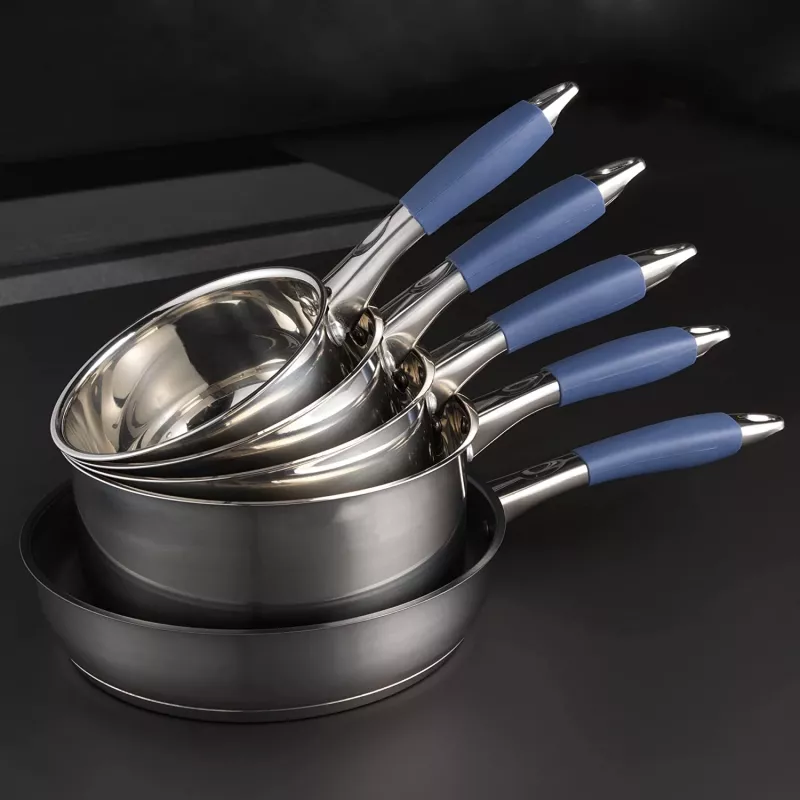 Pannenset Russell Hobbs RH01179EU, 5-delig, blauw