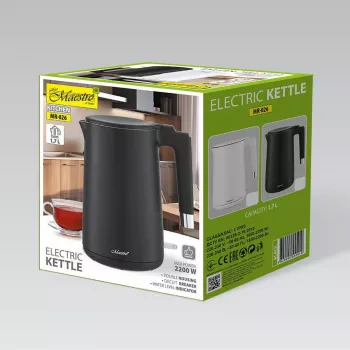 1.7L waterkoker MR-026-BLACK MAESTRO