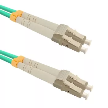 Optische patchkabel LC/UPC - LC/UPC | Multimode | 50/125 | OM4 | Duplex | 2m