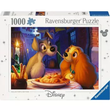 Puzzel Disney Collector's Edition - Lady and the Tramp (1000 stukjes)
