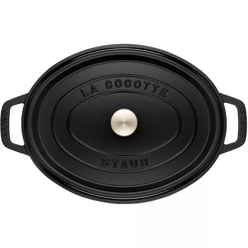 Braadpan Staub 40509-509-0 12 L gietijzer zwart