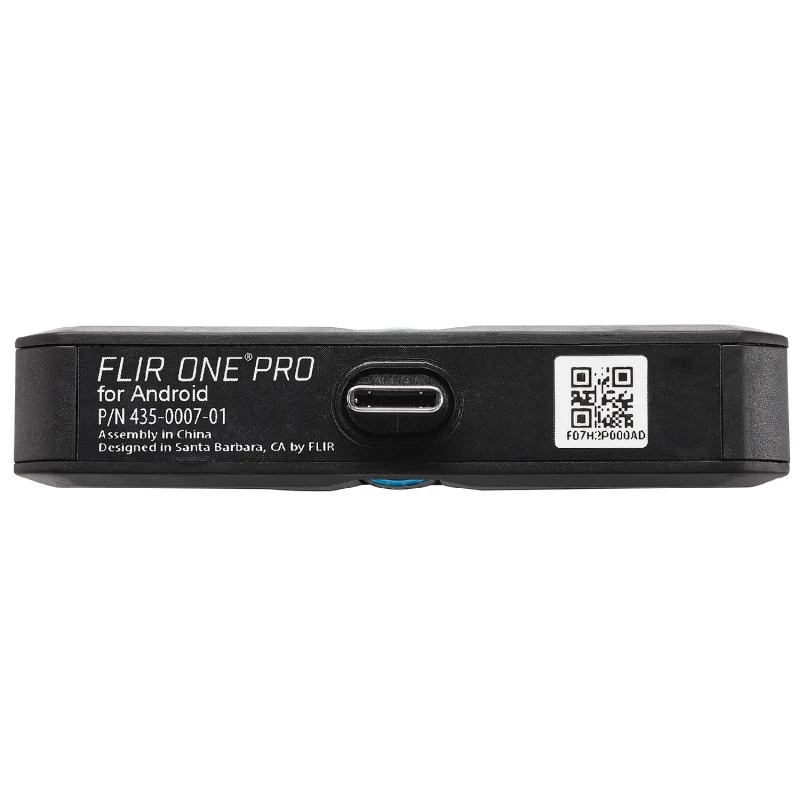 FLIR One Pro FP3IC warmtebeeldcamera voor iPhone USB-C, 160x120 px, MSX, VividIR, tot 400 °C, zwart