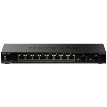 NETGEAR GS310TPv2 Managed L2/L3 Gigabit Ethernet (10/100/1000) Power over Ethernet (PoE) desktop zwart