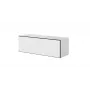 Cama gesloten opbergkast ROCO RO1 112/37/39 wit/zwart/wit