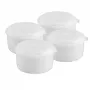 GASTROBACK accessoire-ijsb lokjesset 4 stuks met deksel voor ijsvormen 91552
