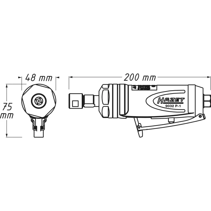 Slagschroevendraaier HAZET 9032P-1