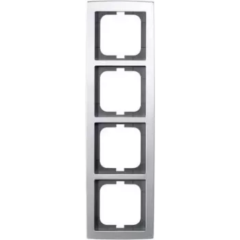 BUSCH JAEGER 1724-80 - chroom - glanzend - schroefloos - Busch-Jaeger - Solo - 299 mm
