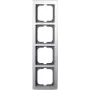 BUSCH JAEGER 1724-80 - chroom - glanzend - schroefloos - Busch-Jaeger - Solo - 299 mm
