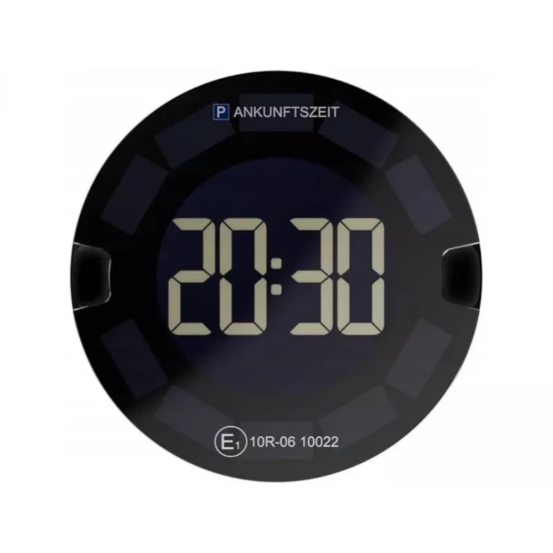 Elektronische parkeerschijf OOONO P-Disc No3 zwart touch-bediening