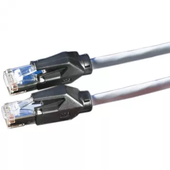 DRAKA patchkabel Cat.6 klasse E S/FTP UC900 TM21 LSOH grijs 1 m