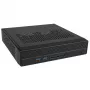 Akasa Cypher MX3 - mini-tower - pc - SGCC - zwart - Thin Mini-ITX - harde schijf - voeding (A-ITX38U3-M1B)