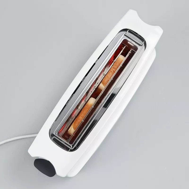 Severin AT 2232 toaster 2 boterhammen 800 W grijs, wit