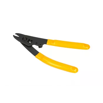 Glasvezelstripper Extralink CFS-3 voor 2–3 mm, 0,9 mm en 0,125 mm vezels, zwart/geel