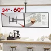 Plafondbeugel MACLEAN MC-111 B voor twee televisies, max. belasting 2×40 kg, max. VESA 600×400