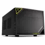 PC-behuizing Sharkoon SHARK ZONE C10 Mini-ITX zwart, geel