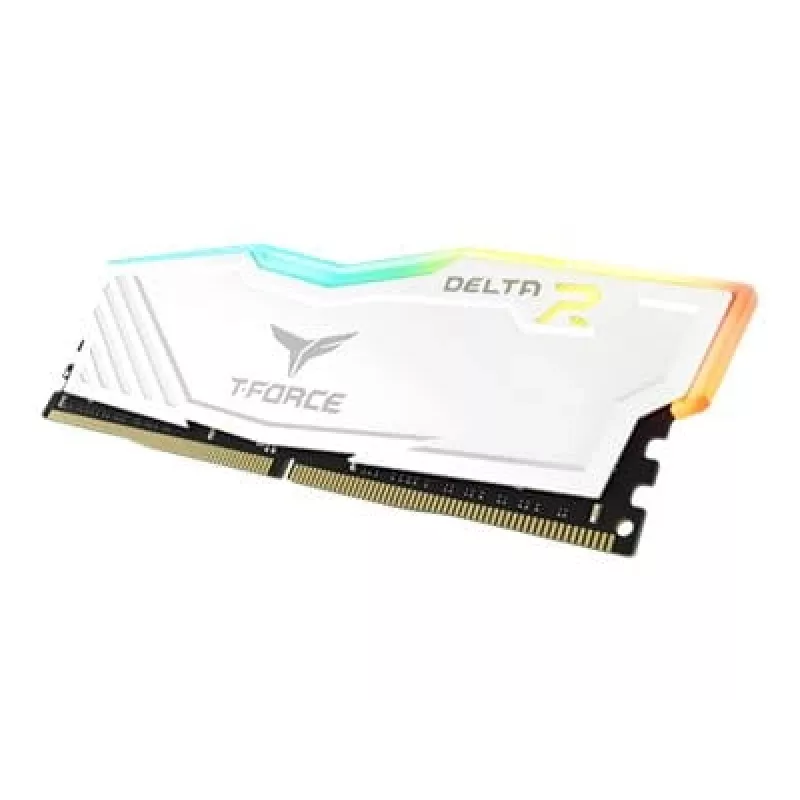 DIMM 16 GB DDR4-3600 (2x 8 GB) dual-kit, geheugen wit, TF4D416G3600HC18JDC01, Delta RGB, INTEL XMP