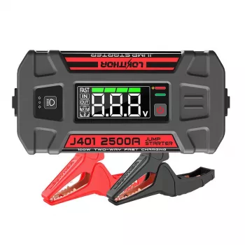 Auto-startbooster Lokithor J401 2500A, powerbank 20000mAh