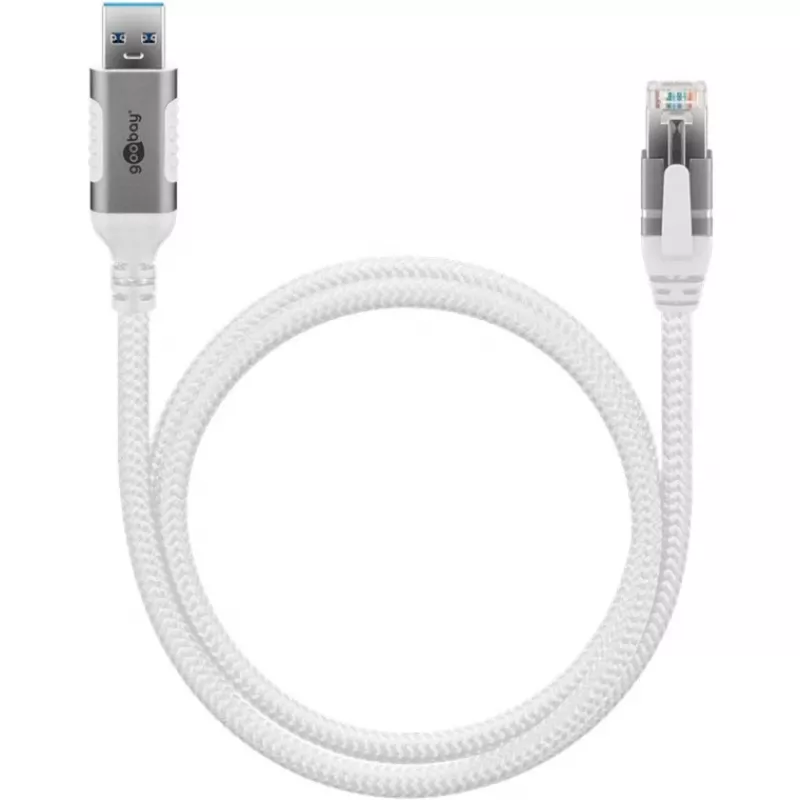 Goobay 74159 – netwerkadapterkabel USB 3.0 Type-A Gigabit Ethernet 2 m – netwerkkaart – 1.000 Mbit/s (74159)