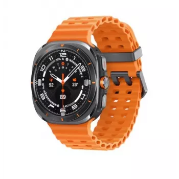 Samsung Galaxy Watch Ultra 3,81 cm (1,5 inch) AMOLED 47 mm digitaal 480 x 480 pixel touchscreen 4G grijs, titanium Wi-Fi GPS (satelliet)