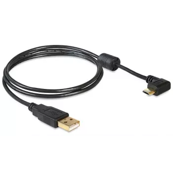 USB-kabel DeLOCK 83147 USB 2.0 1 m USB A Micro-USB B zwart