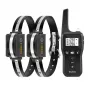 Rojeco PD529 1000m hondentrainingshalsband met 2 halsbanden (zwart)