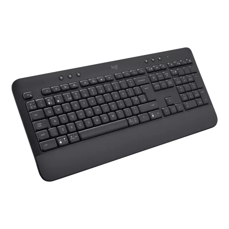 Logitech Signature - toetsenbord - draadloos - Bluetooth 5.1 - QWERTY - Italiaans - grafiet (920-010915)
