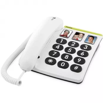Mobiele telefoon Doro PhoneEasy 331ph wit